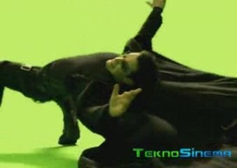Matrix - 3 Adımda Kurşun Sahnesi (Kamera Arkası)