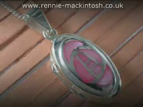 Silver Charles Rennie Mackintosh Jewellery Set DSG176