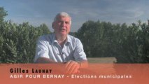 Questions à Gilles Launay - Election municipale 13 sept 2009