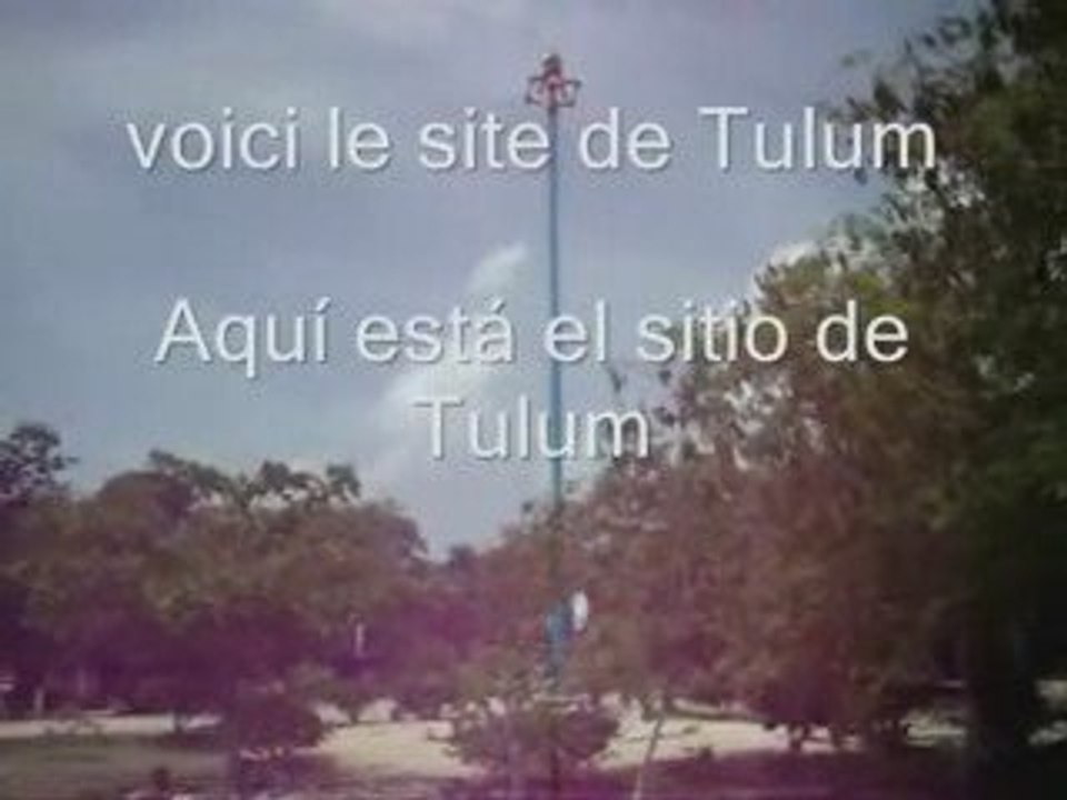 Mexique village Tulum