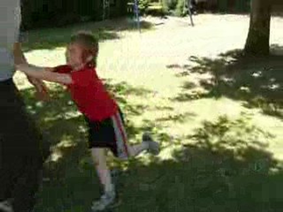 Soccer en famille