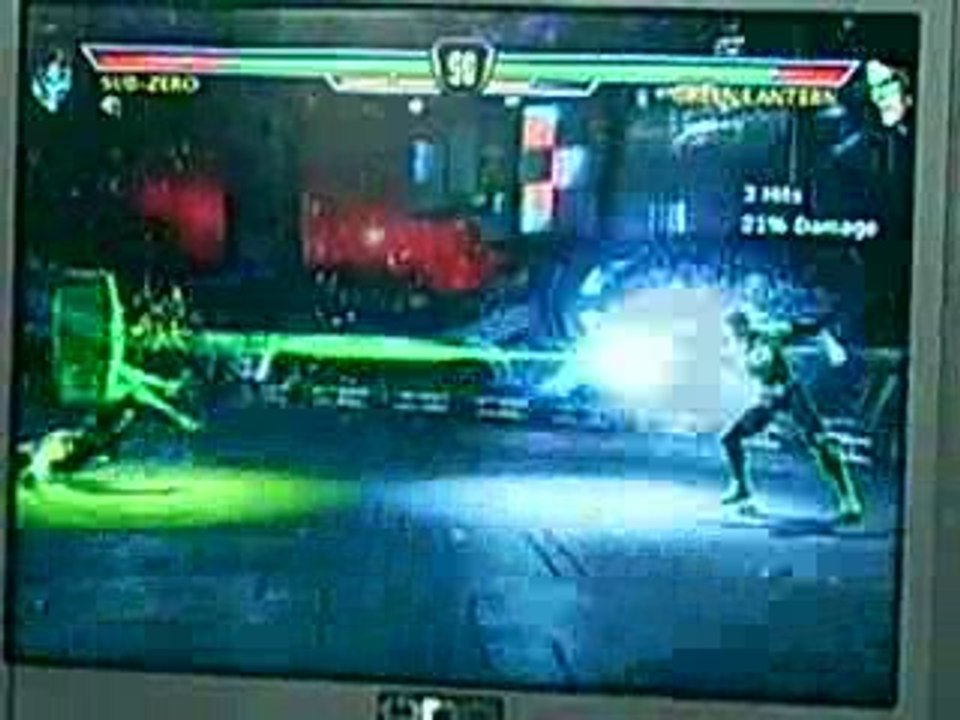 Mortal Kombat VS DC- Sub Zero VS Green Lantern