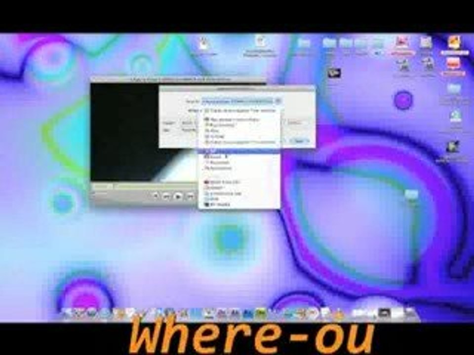 Conversion video pour PSP sur Mac ou PC avec quick time