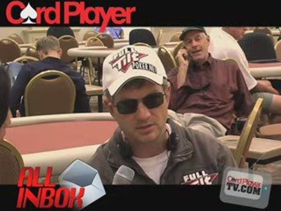 All Inbox -- Steven Begleiter Answers Your Poker Questions
