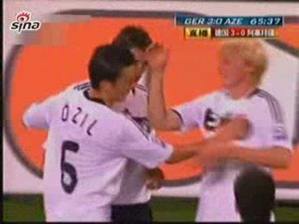 Germany vs Azerbaijan 4 - 0  Goals & Highlights 09.09.09