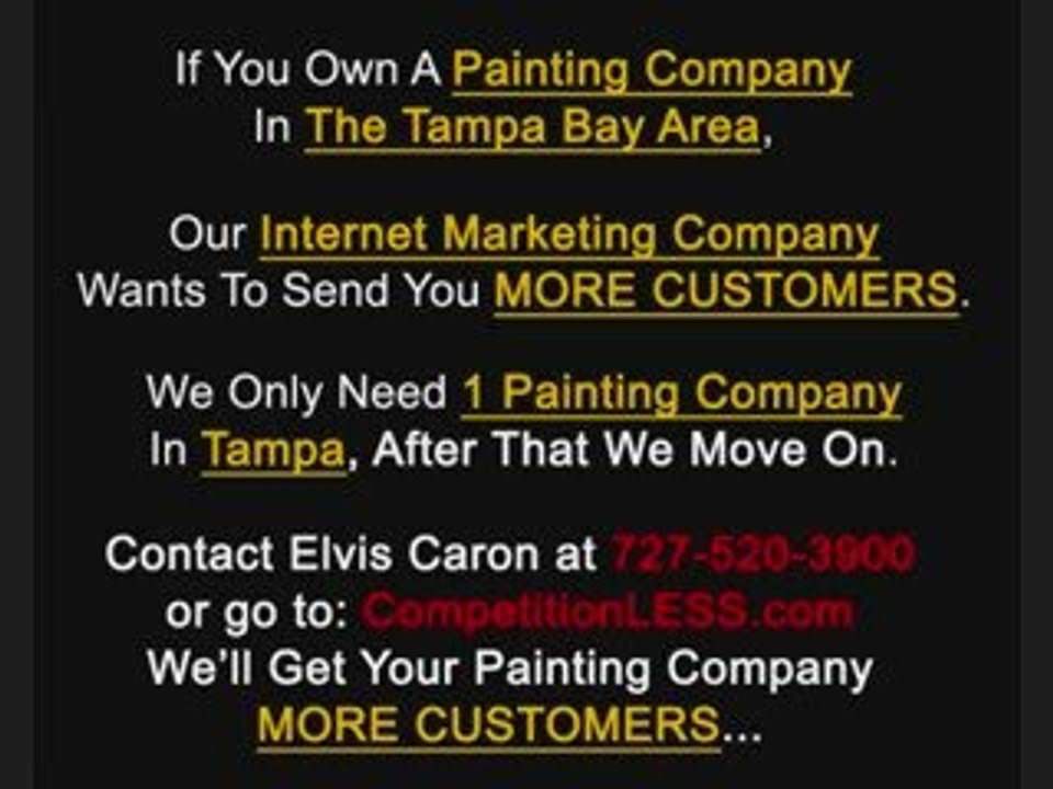Paint Contractor Tampa