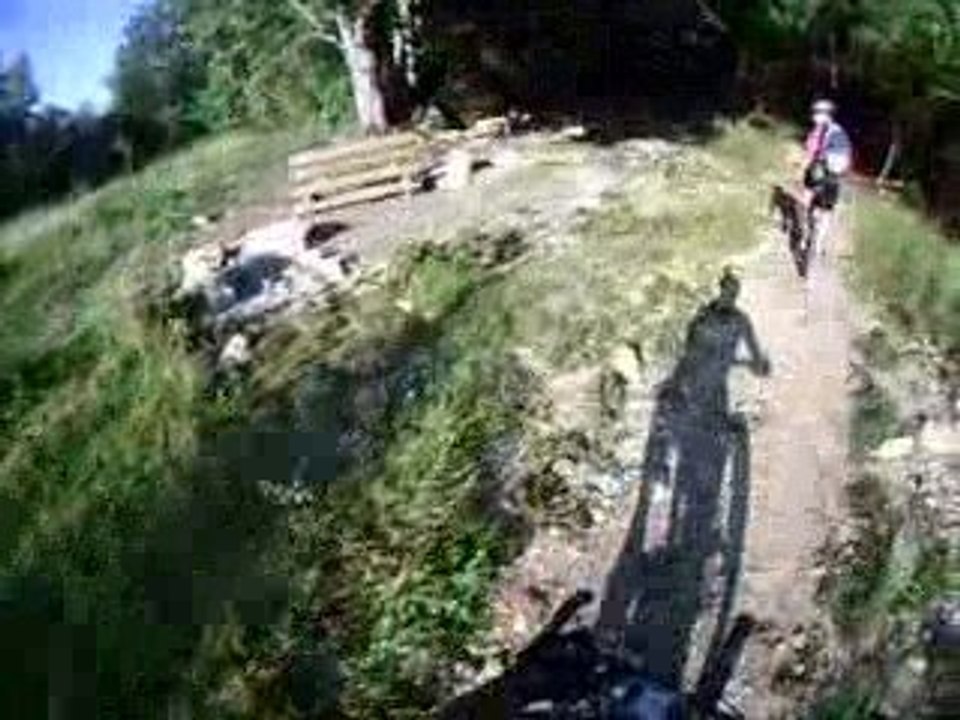 descente vtt du lac noir ( go pro hero )