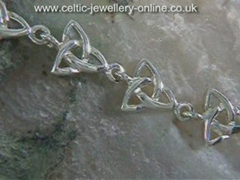Sterling silver Celtic bracelet DSG187
