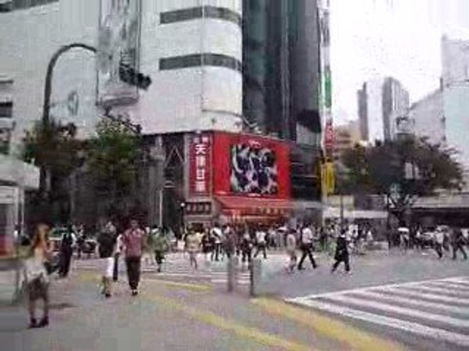 carrefour sur Shibuya