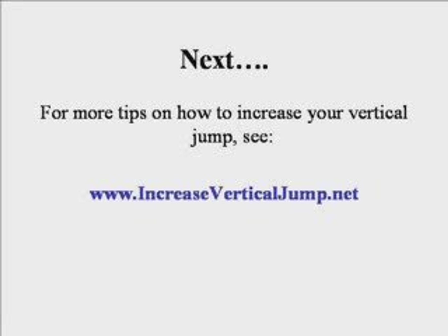 ⁣How to Increase My Vertical Jump