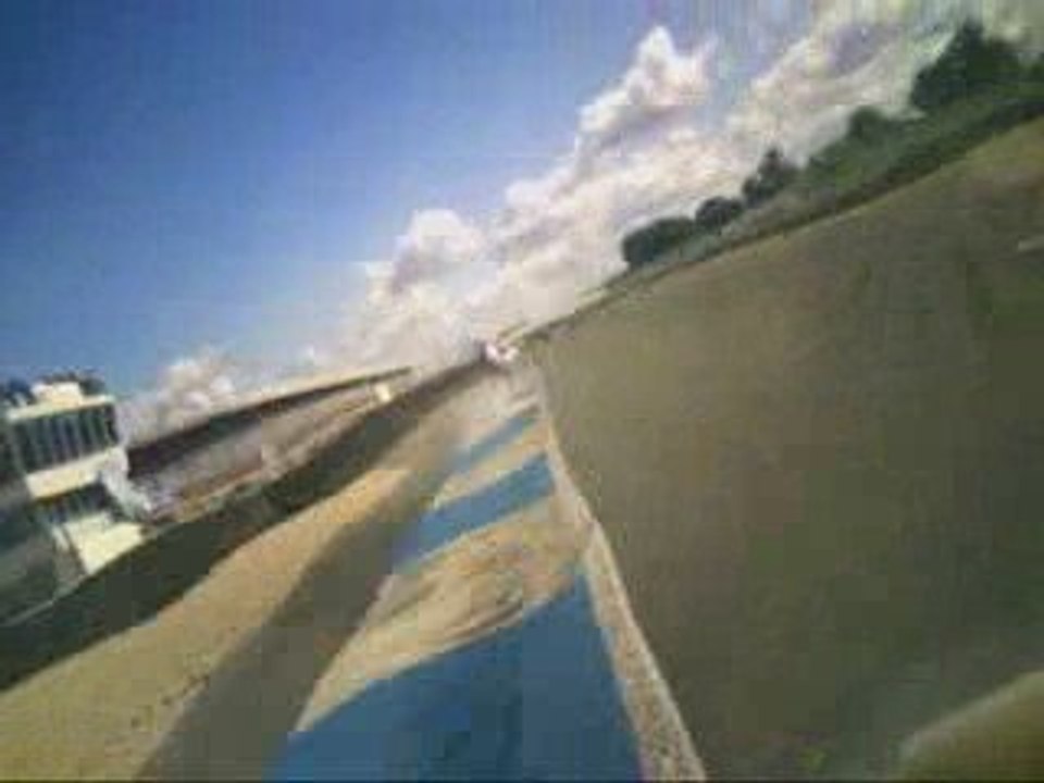 chute sur le circuit du vigeant