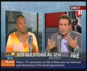 Christiane Taubira : "Taisez-vous"