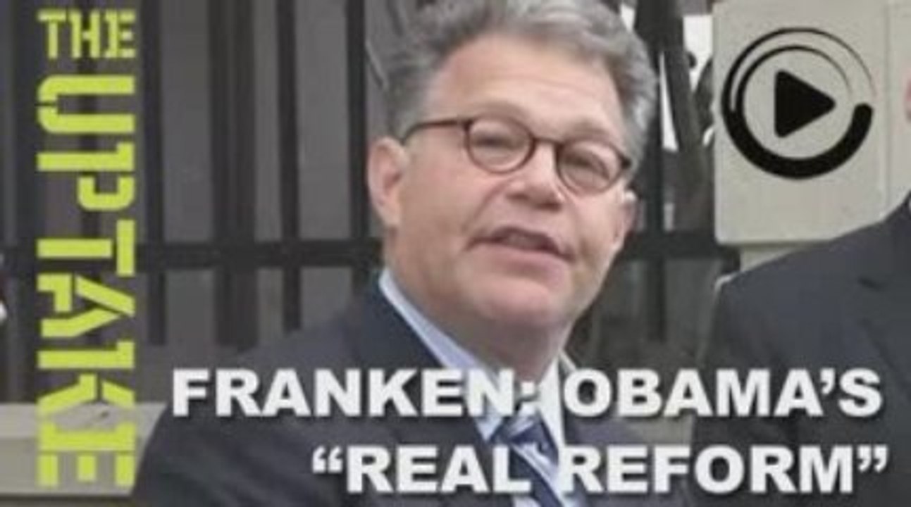 Sen. Al Franken "Reenergized" By Obama's Health Care Speech