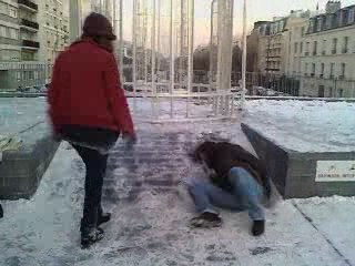 Un jour d'hiver, ou l'âge de glace, le retour.