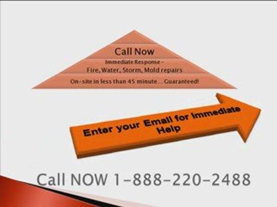 Water Damage Restoration & Repairs in NY NJ - 1-888-220-2488