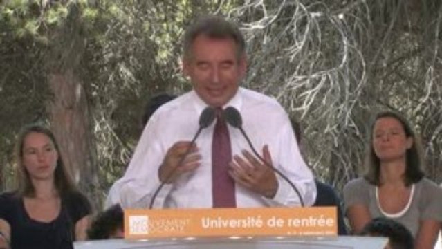 DISCOURS DE CLÔTURE DE FRANCOIS BAYROU PARTIE 2 HD