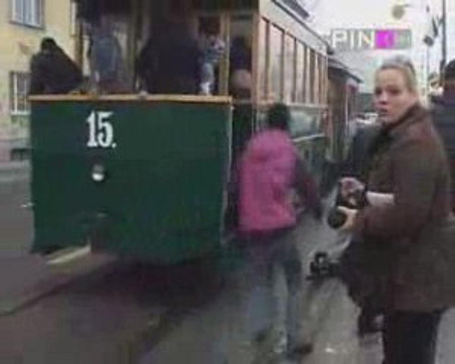 Accident de tramway en direct