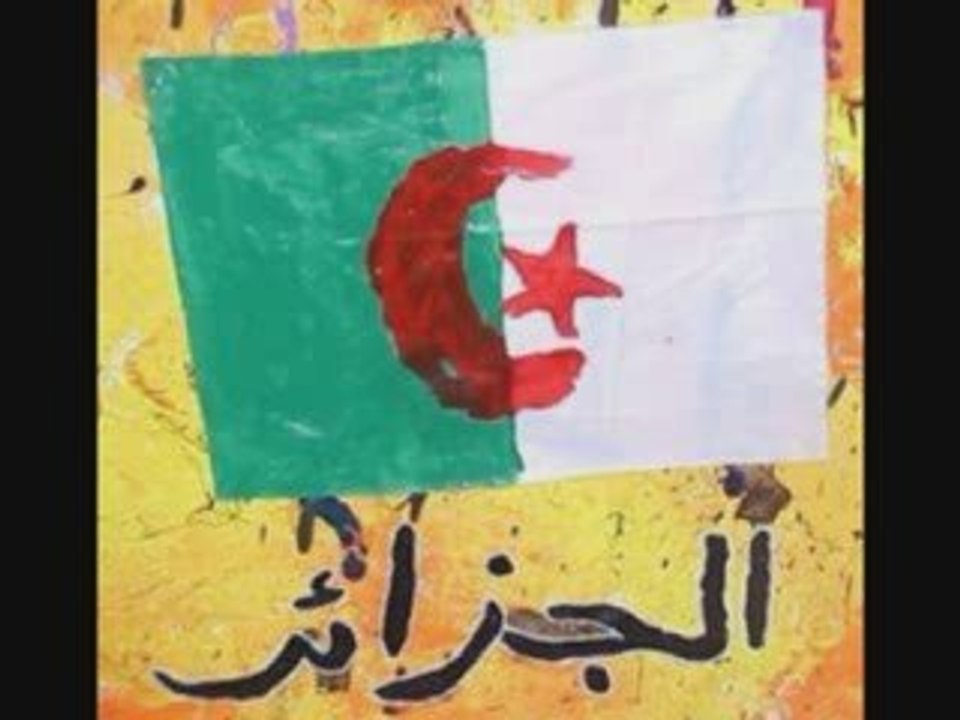 L'équipe National Algérienne " 1 2 3 Viva l'Algérie "