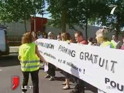 Parkings payants pour L'Ile de Nantes !
