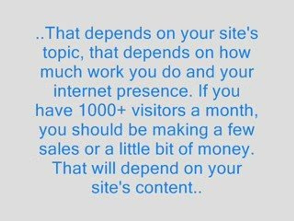 Why Many Affiliate Web Sites Fail