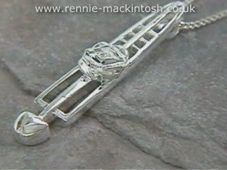 Silver Rennie Mackintosh Necklace DWA264