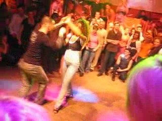 Bachata show by Tanja (La Alemana) and Jorge (Ataca)