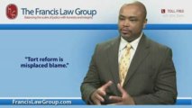 Orlando Accident Lawyer Says Tort Reform is Misplaced Blame
