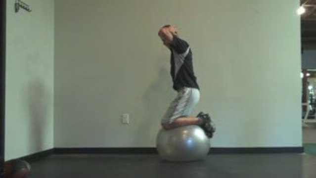 Step 1: Kneeling on a Stability Ball