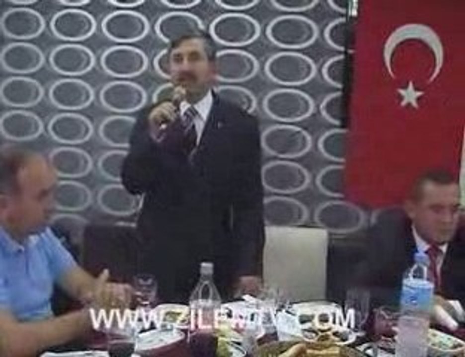 ZİLE BEL.BAŞ.LÜTFİ VİDİNEL PROTOKOLE İFTAR YEMEĞİ VERDİ -2-