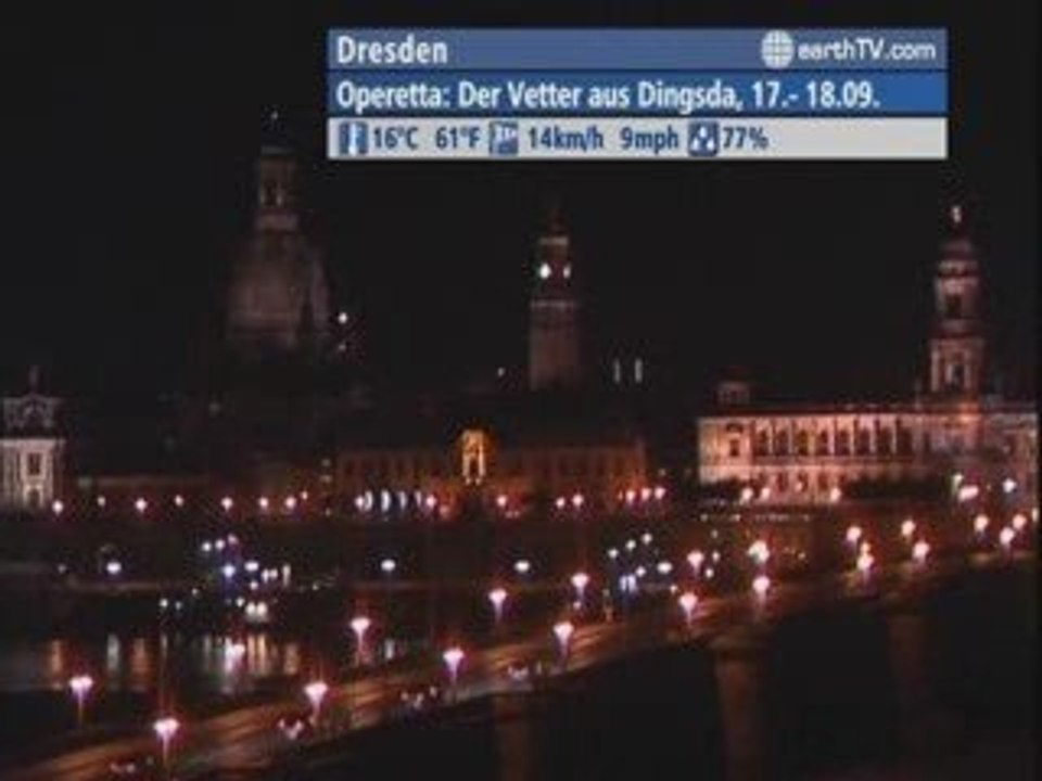 Izmir - Turkey, London - United Kingdom, Yas Island - UAE - Abu Dhabi, Niagara Falls - Canada, Dresden - Germany, Nouméa - New Caledonia, Dubrovnik - Croatia