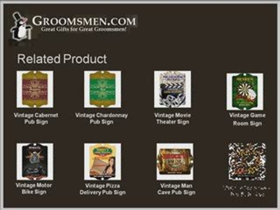 Groomsmen Gift - Vintage Tavern Pub Sign