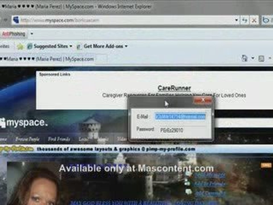 How to Hack Myspace Free Tools