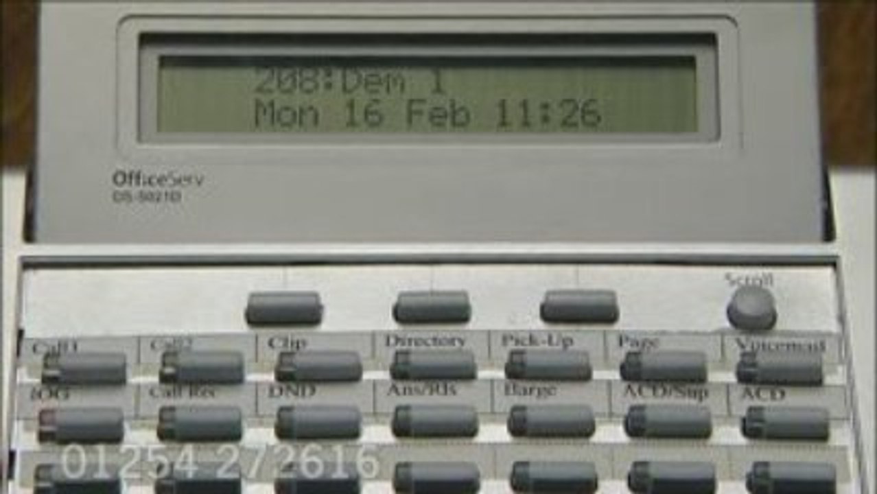 DS 2100B standard keyphones from Samsung