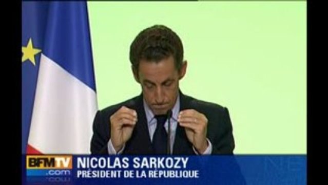 Nicolas Sarkozy lance la taxe carbone