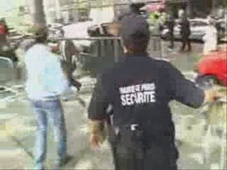 Le Collectif des mal-logés en Colère à Paris-Plage