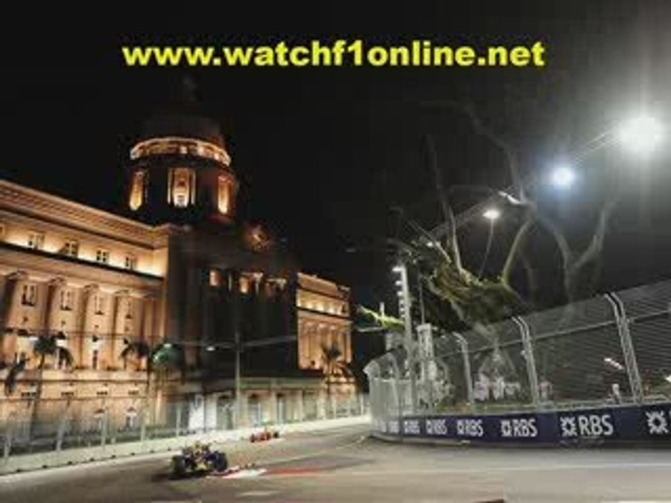 watch formula one singapore 2009 qualifying
