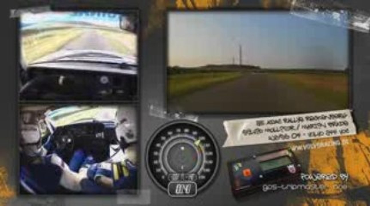 Rallye Reckenberg 2009 Onboard WP/SS 04 VOLVO 244