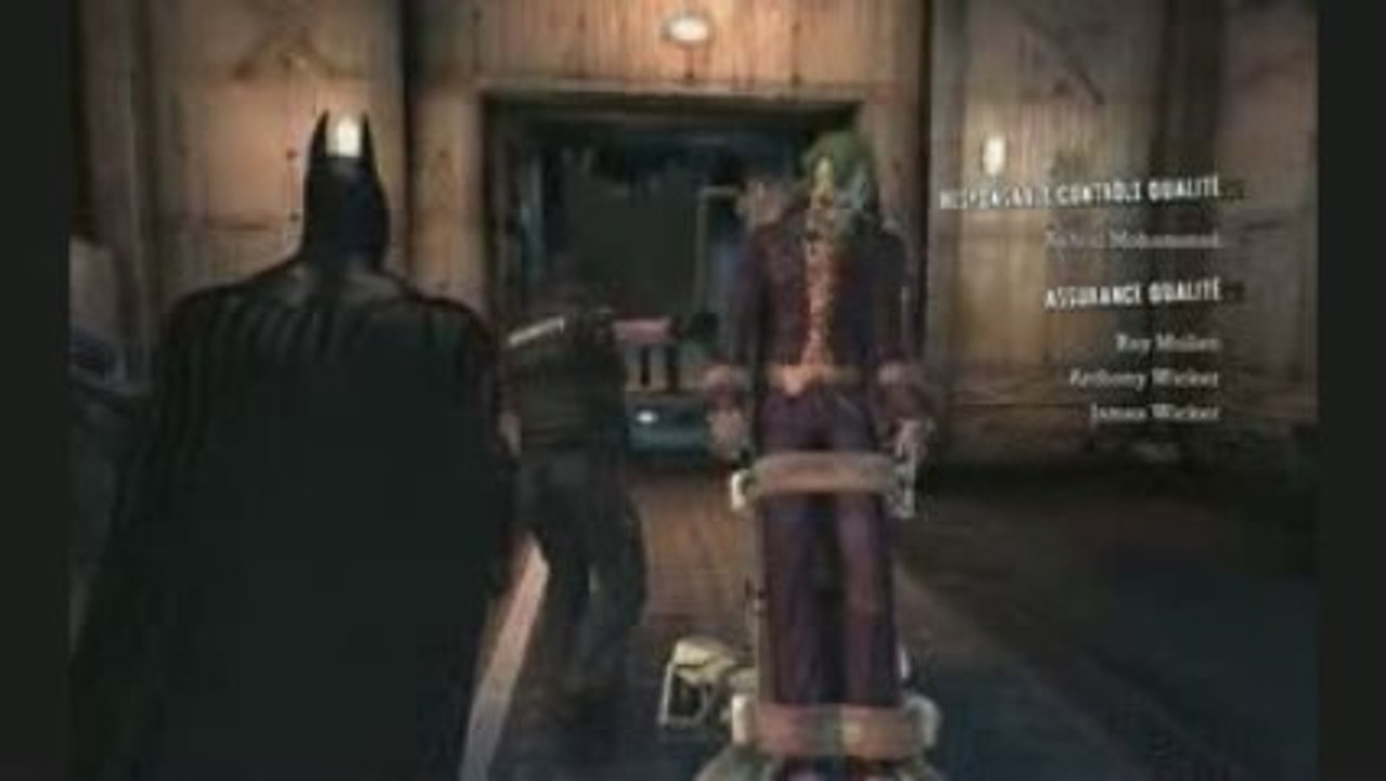 Batman : Arkham Asylum - Les 10 premières minutes de jeu