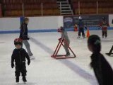 1er cours de Patinage de Mathieu