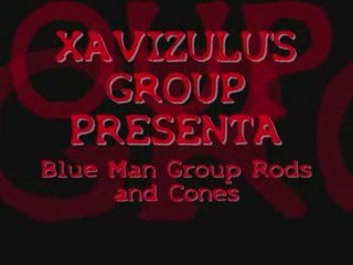 Blue Man Group Rods and Cones from Venetian