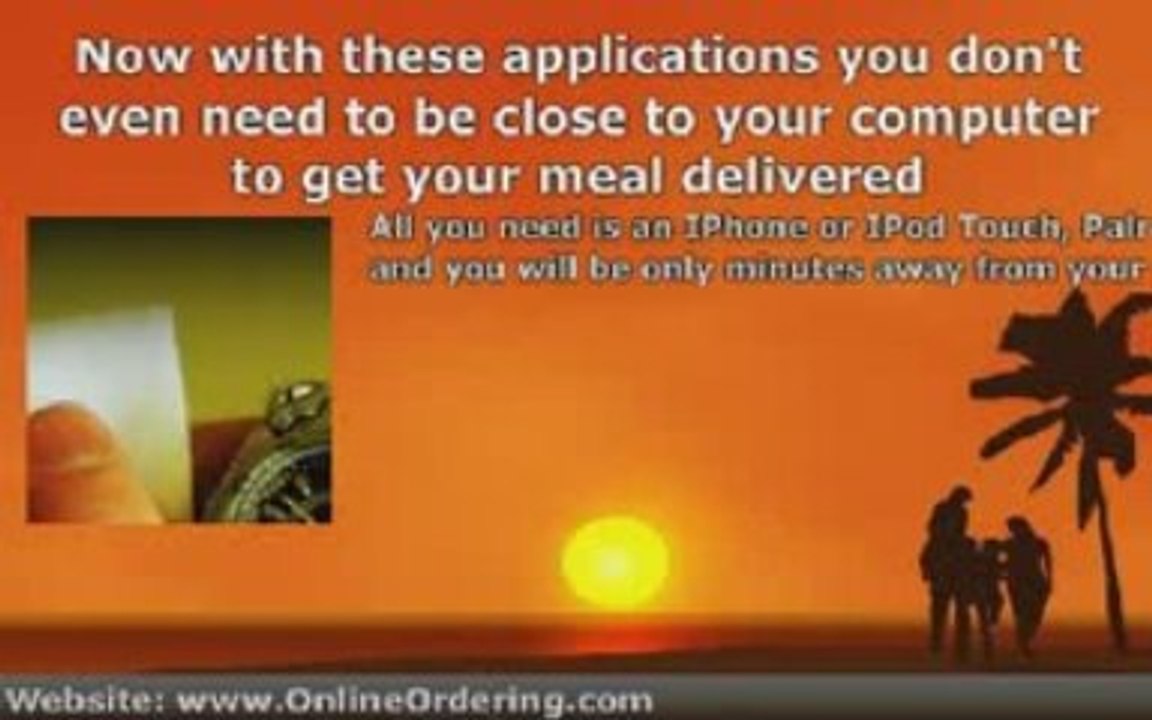 Online Ordering from iPhone