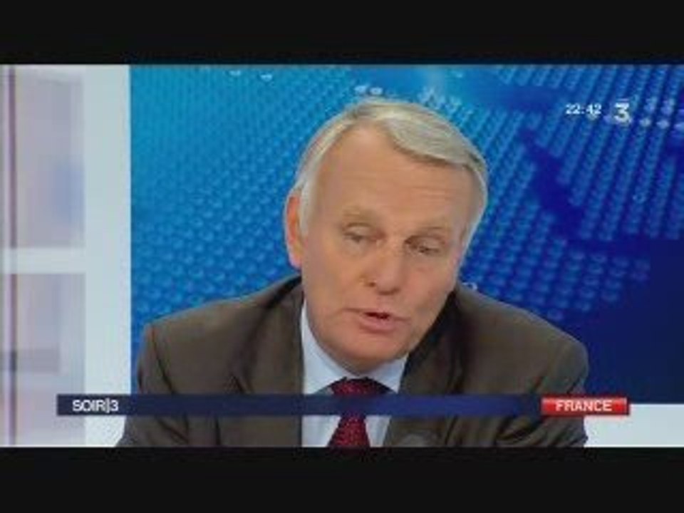 Jean-Marc Ayrault face à D. Paillé - Soir 3