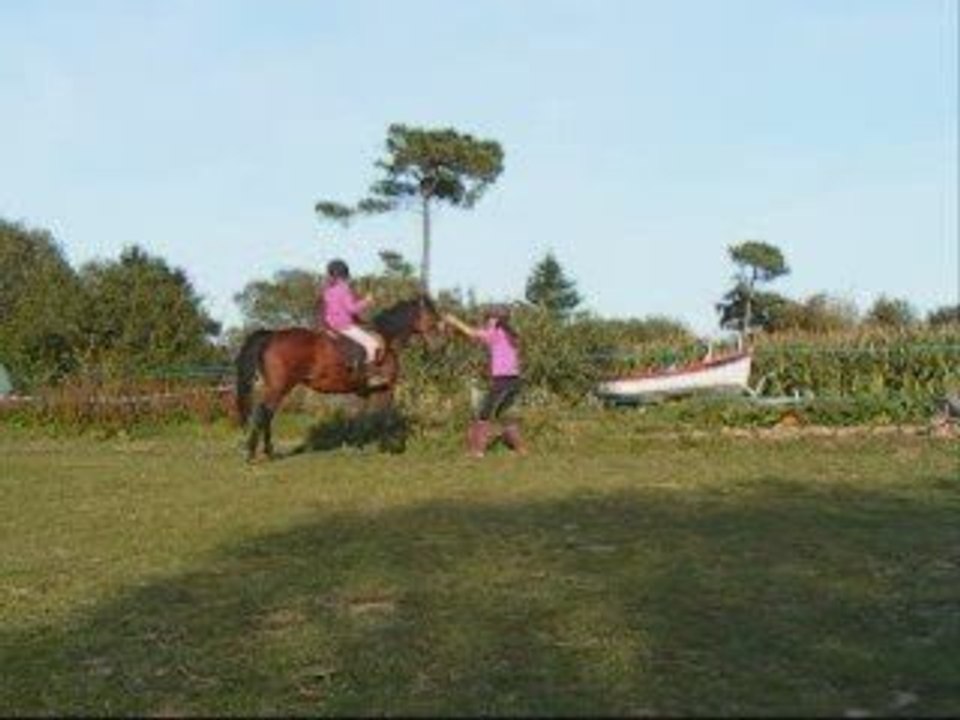 Jingel travaille a pied