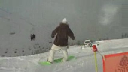 Shaun White (Tom Kendall) Loving some snow