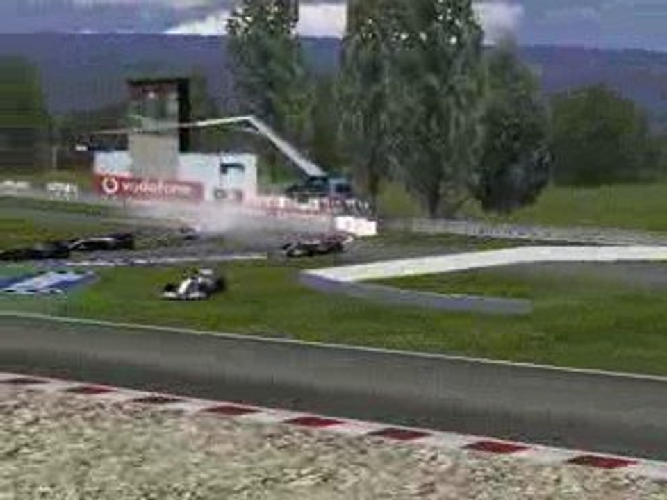 Départ Monza F1RL 2009 rFactor
