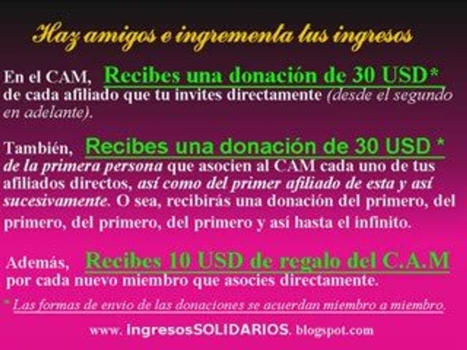 Una alternativa al Mercadeo de Redes Multinivel