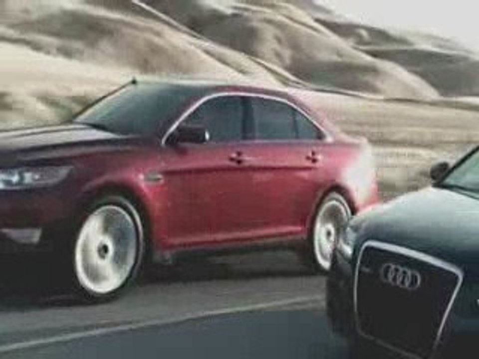 The V6 vs. the V8 2010 Ford Taurus SHO vs. Audi A6