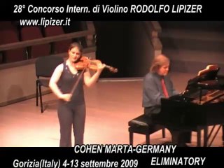 28°concorso internaz. di violino rodolfo lipizer Gorizia