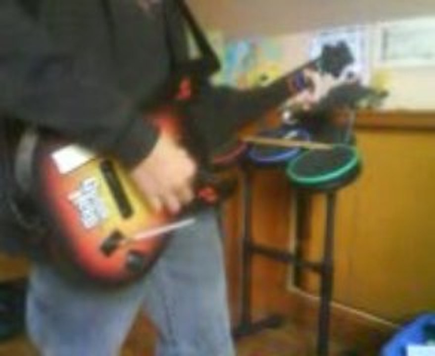 "Overkill" de Motörhead solo 2 guitar hero