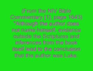 Who is the bible Author?